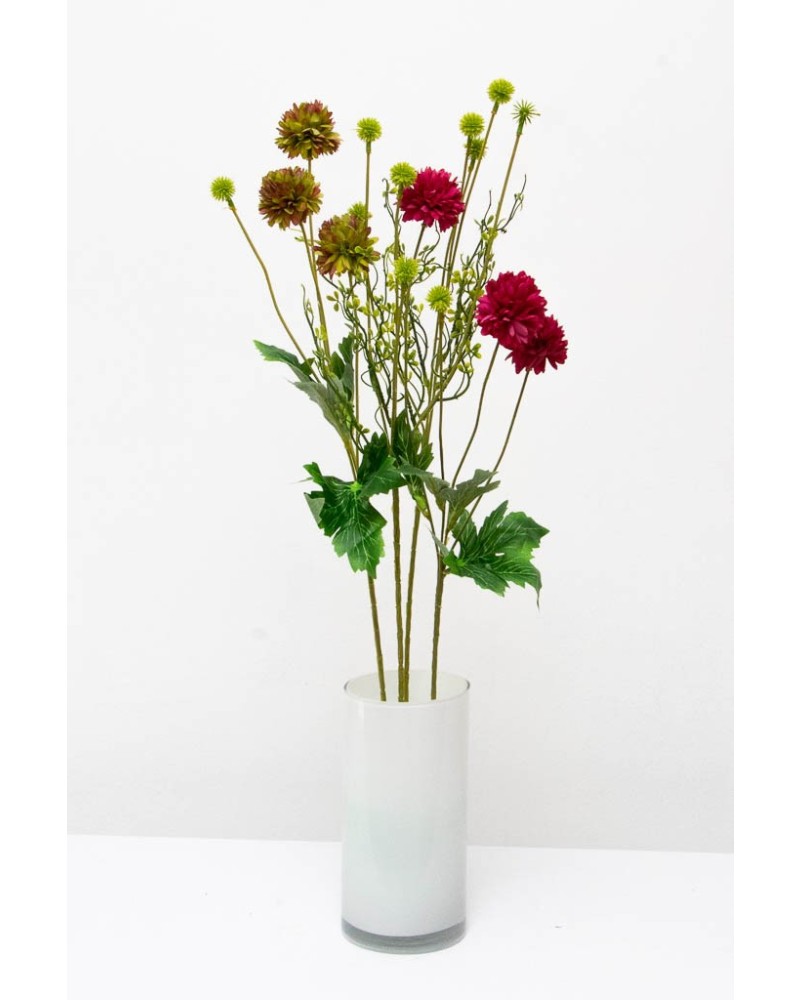 Vara de mini-dalia 61cm, varios colores.