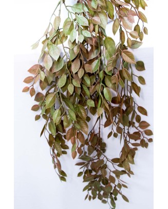 Colgante de hojas 110cm largo, tres colores
