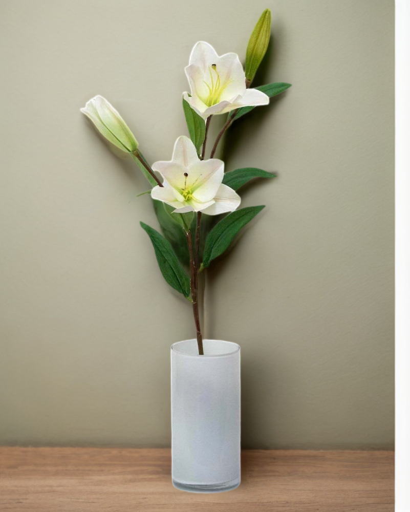 Vara de Lily blanca 66cm altura
