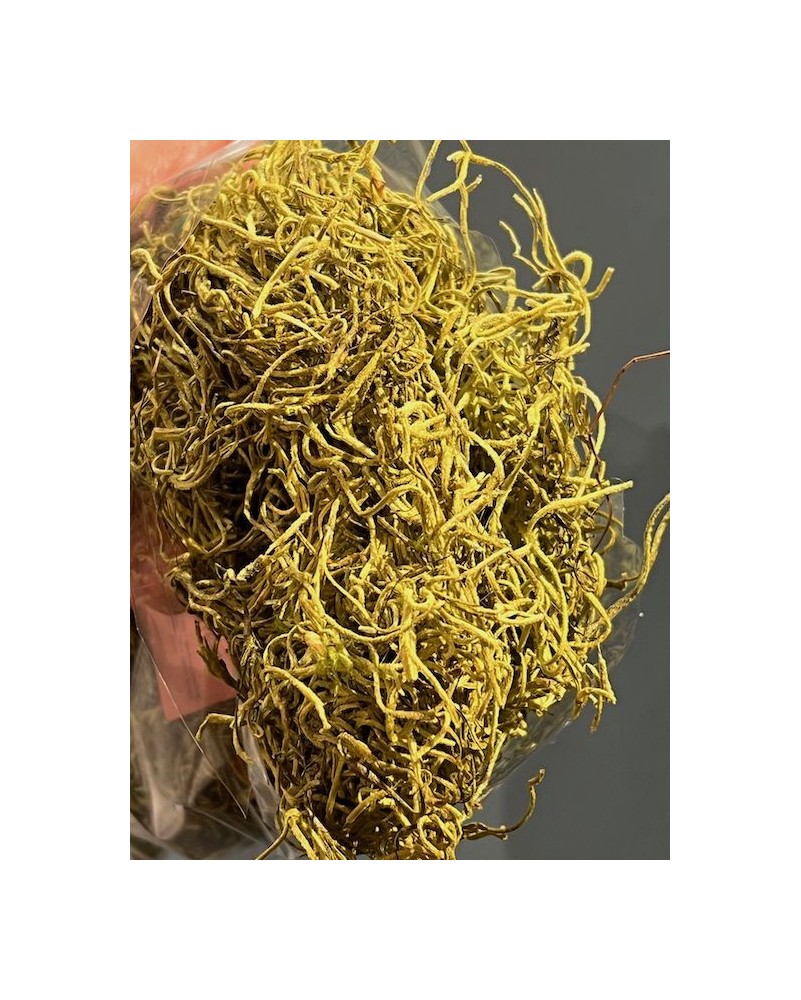 Heno verde olivo natural tratado, bolsa 50 grms