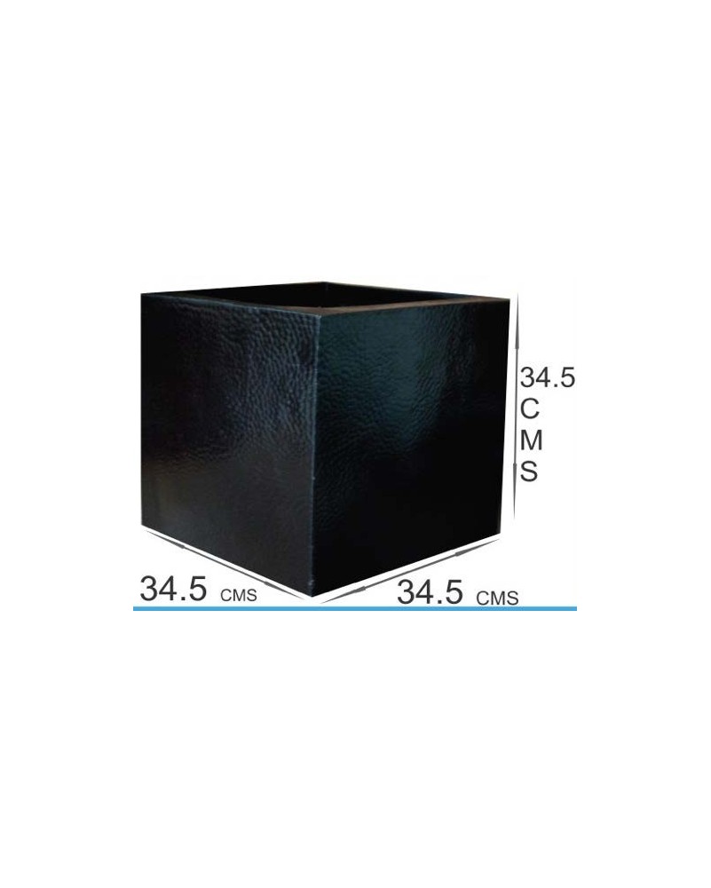 Maceta cubo polietileno 34.5cm x 34.5cm