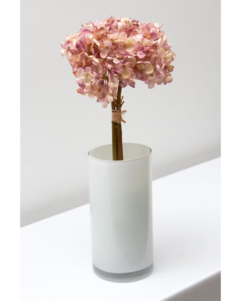 Ramillete de hortensia china 34cm altura soft touch, varios colores