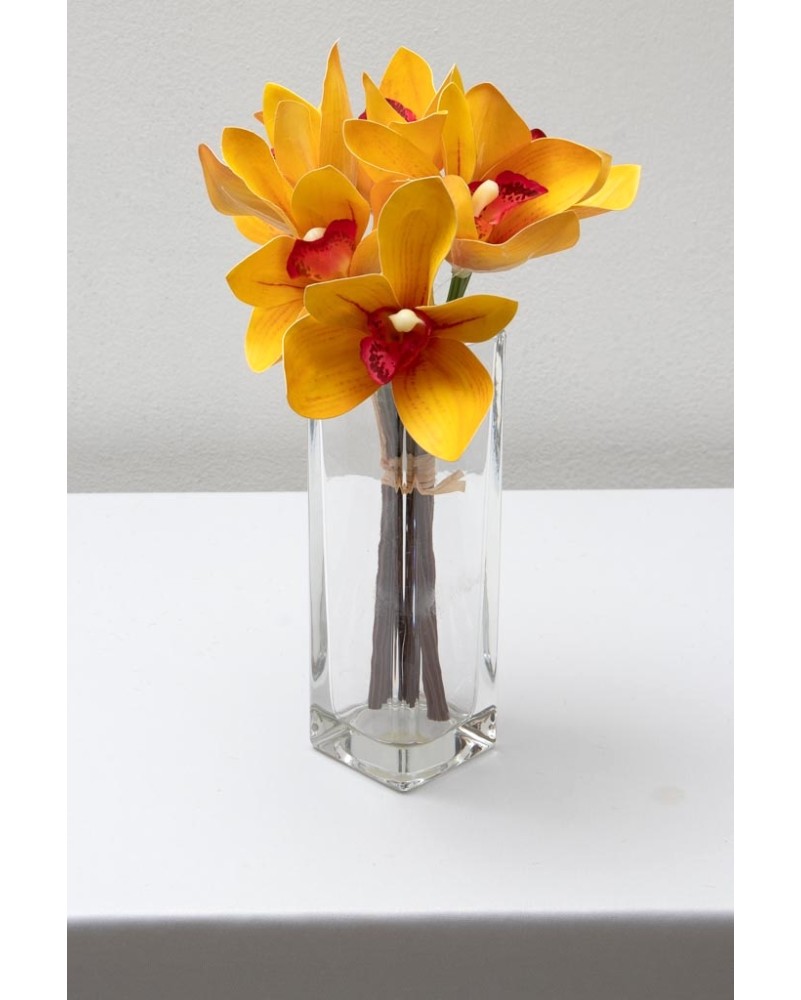 Ramillete de cymbidium, varios colores