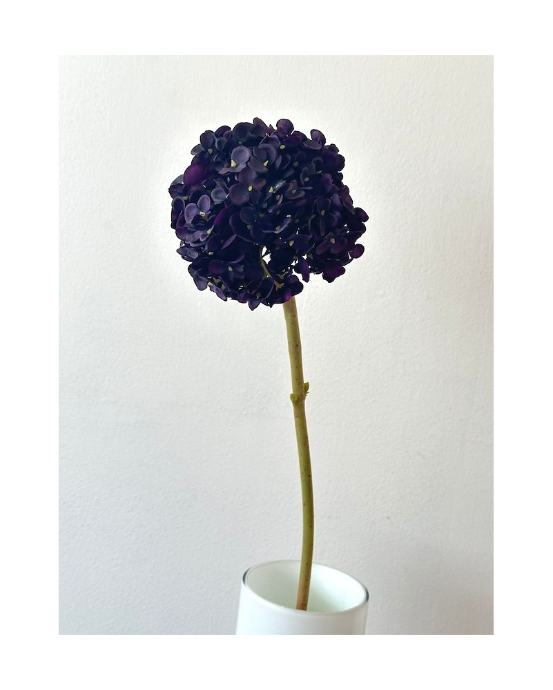 Vara de hortensia ajisai de 55cm soft touch, varios colores