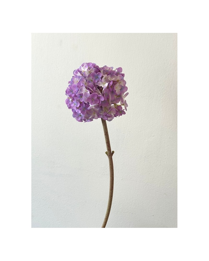 Vara de hortensia ajisai de 55cm soft touch, varios colores