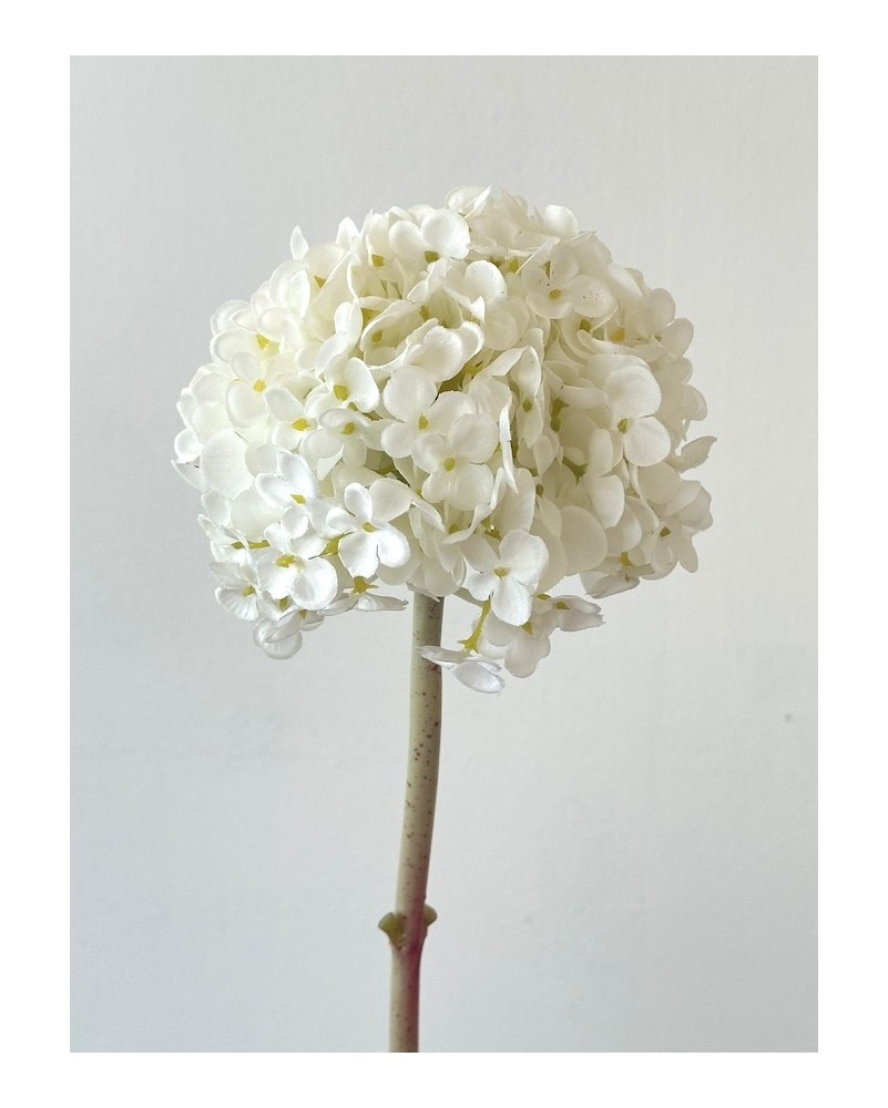 Vara de hortensia ajisai de 55cm soft touch, varios colores