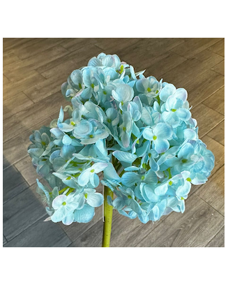 Vara de hortensia ajisai de 55cm soft touch, varios colores