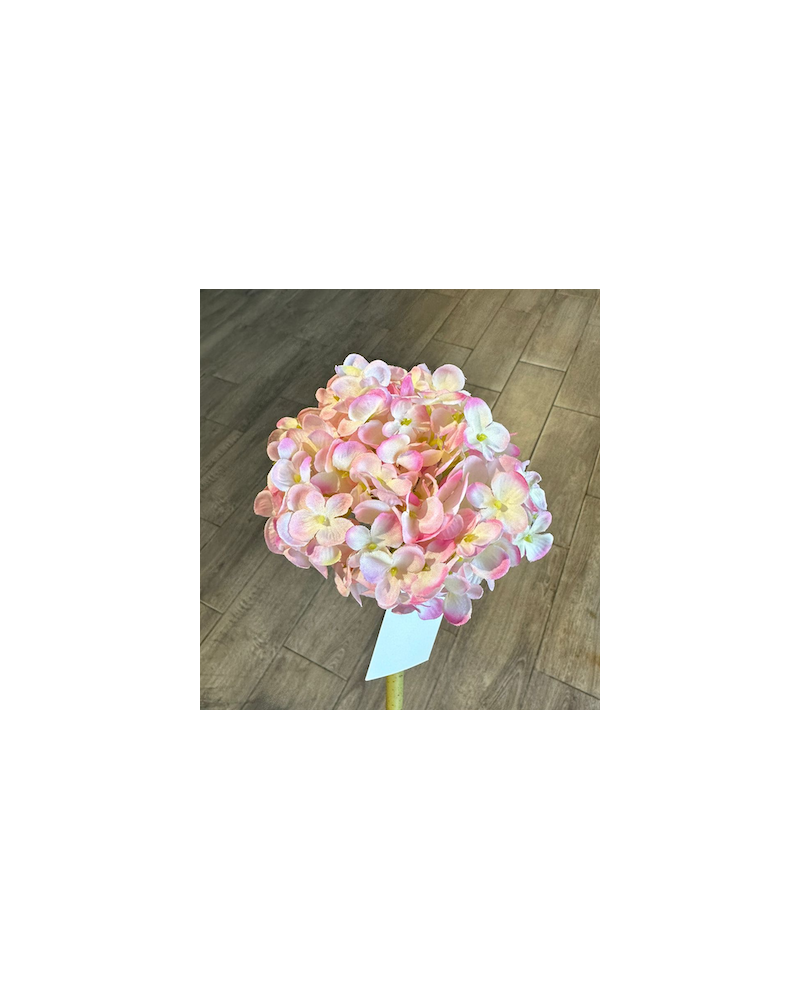 Vara de hortensia ajisai de 55cm soft touch, varios colores