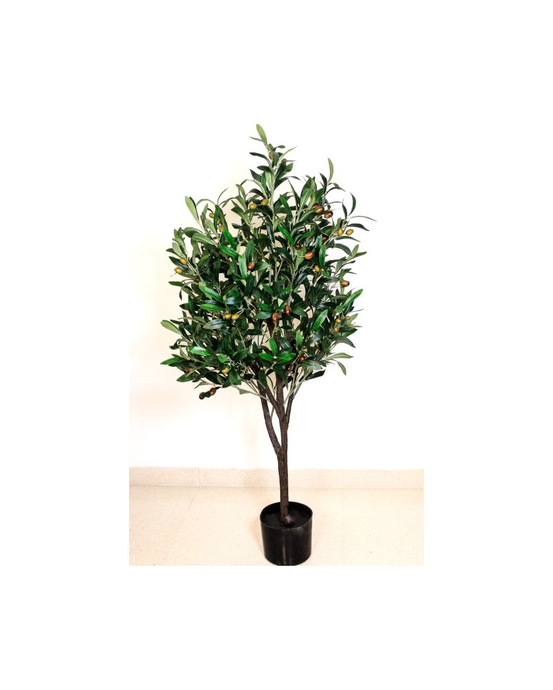 Arbol de olivo 120cm altura con maceta