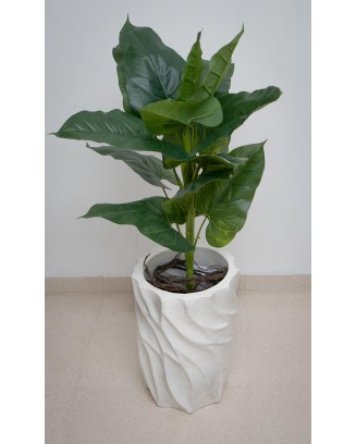 Planta hoja elegante 85cm