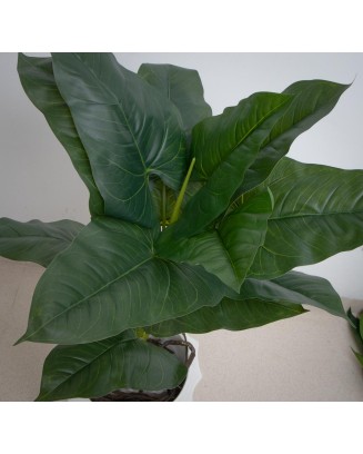 Planta hoja elegante 85cm