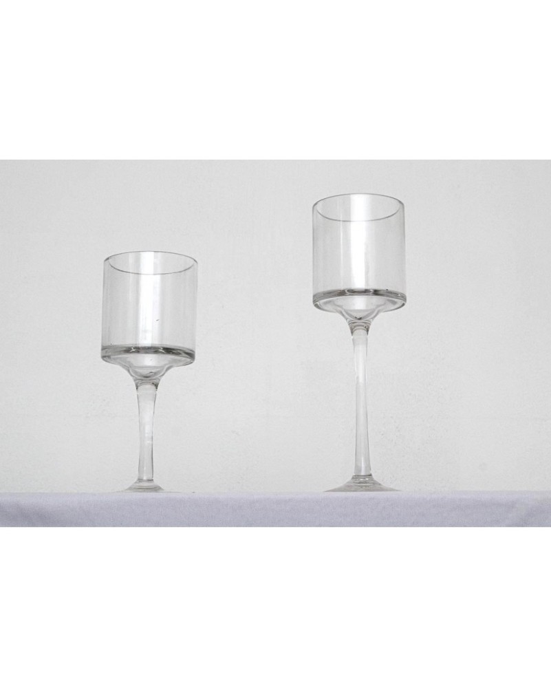 Candelabro Contemporáneo 8cm boca y 20, 25, 30 y 40cm de altura