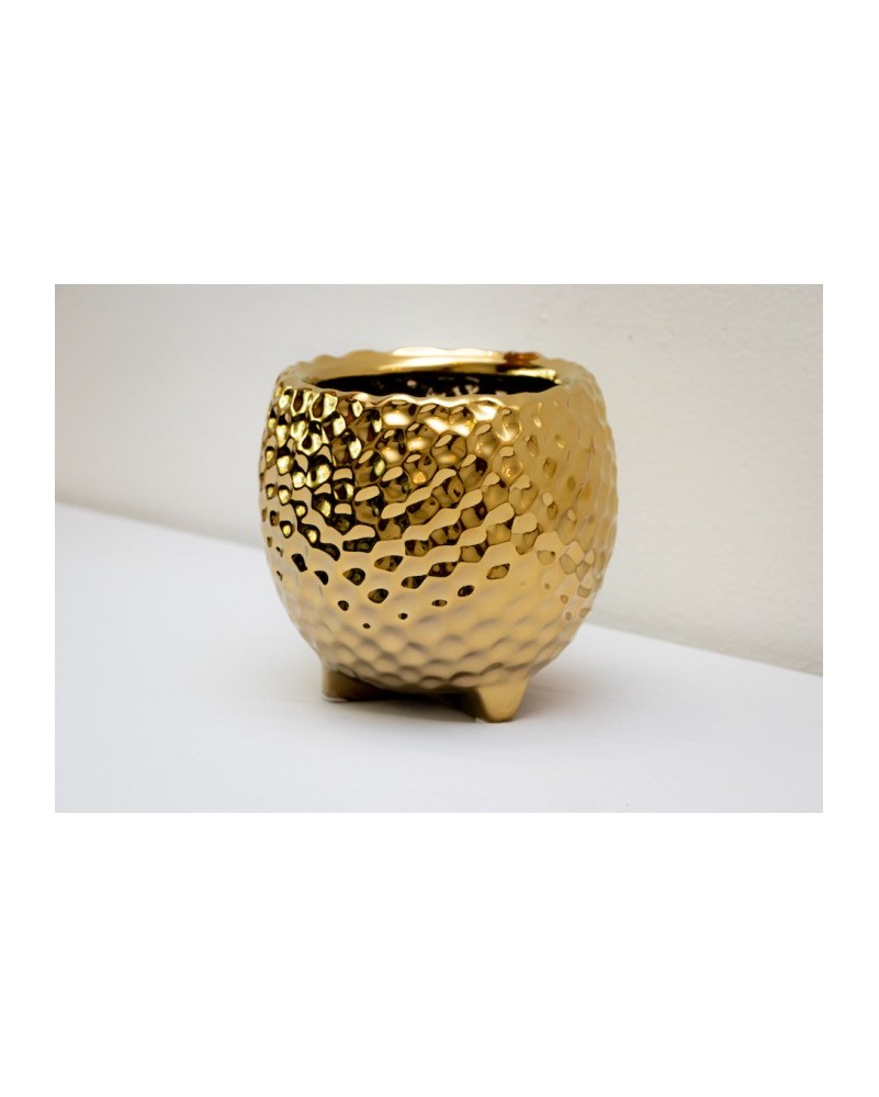 Base afrodita dorada de cerámica, tres tamaños