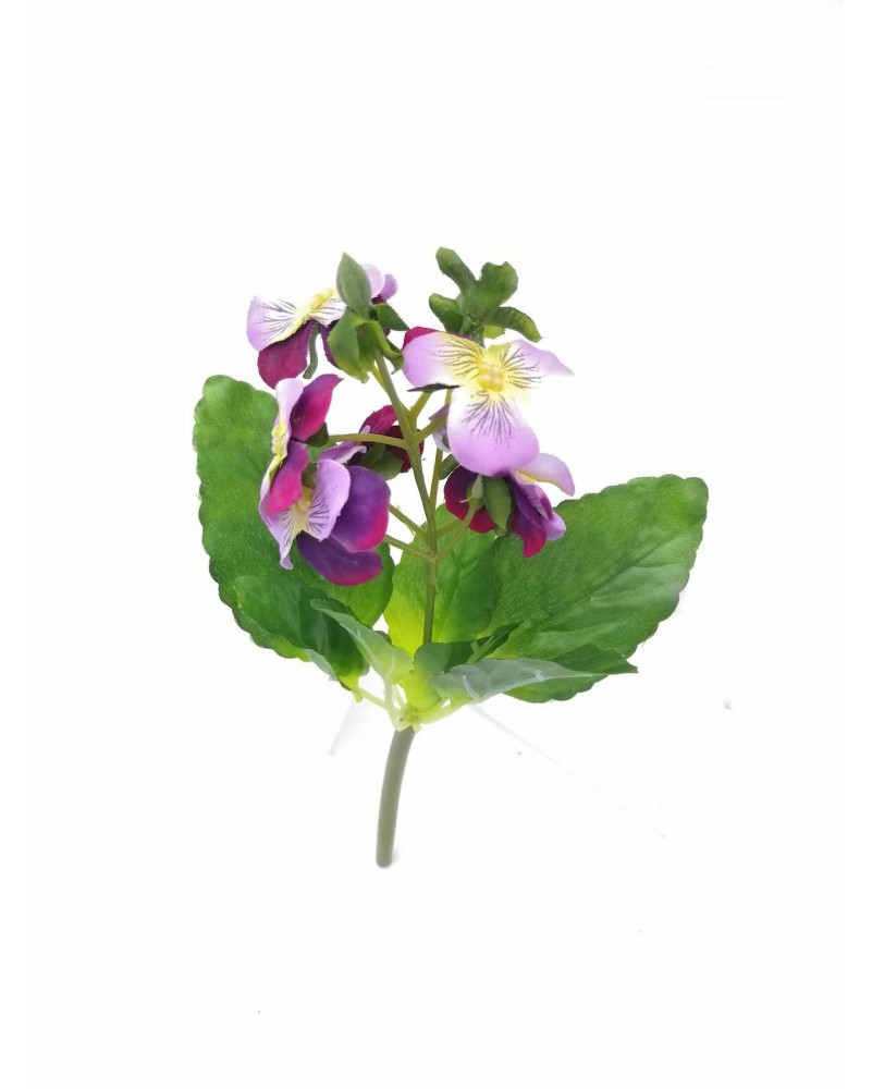 Varita de florecitas violetas 22cm, varios colores